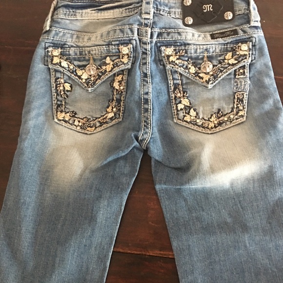 Miss Me girls bermuda shorts beautiful embellished pockets - Picture 4 of 11